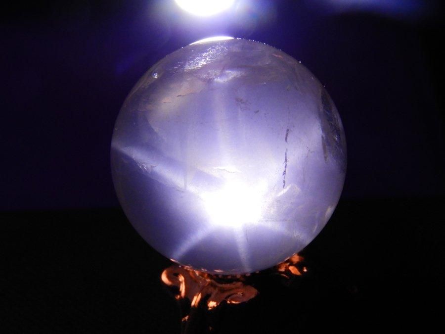 スターローズクォーツ♪丸玉天然石