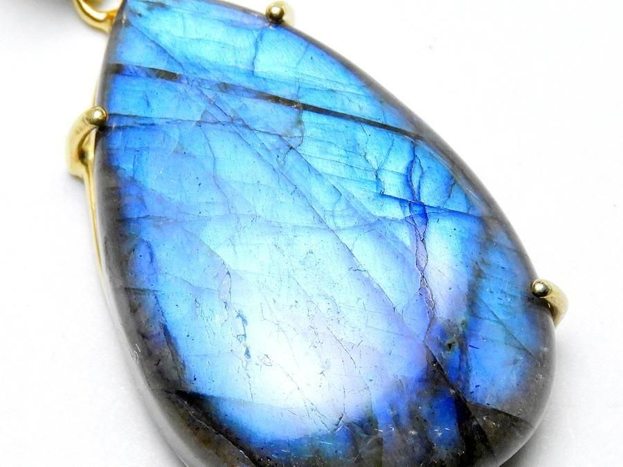 ゴルチエ　ラブラドライトペンダント 道標] ラブラドライト ネックレストップ – NUDGE jewelry