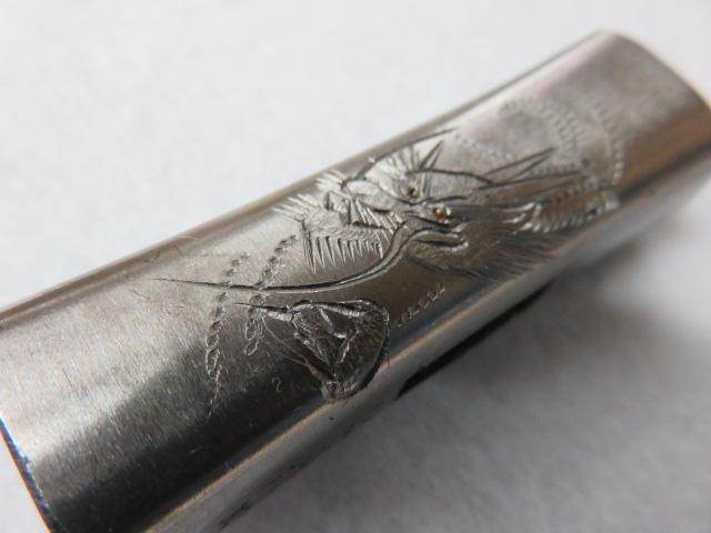 仁寿（じんじゅ） 玄能 四角 頭のみ 総磨き 龍彫 115g（30