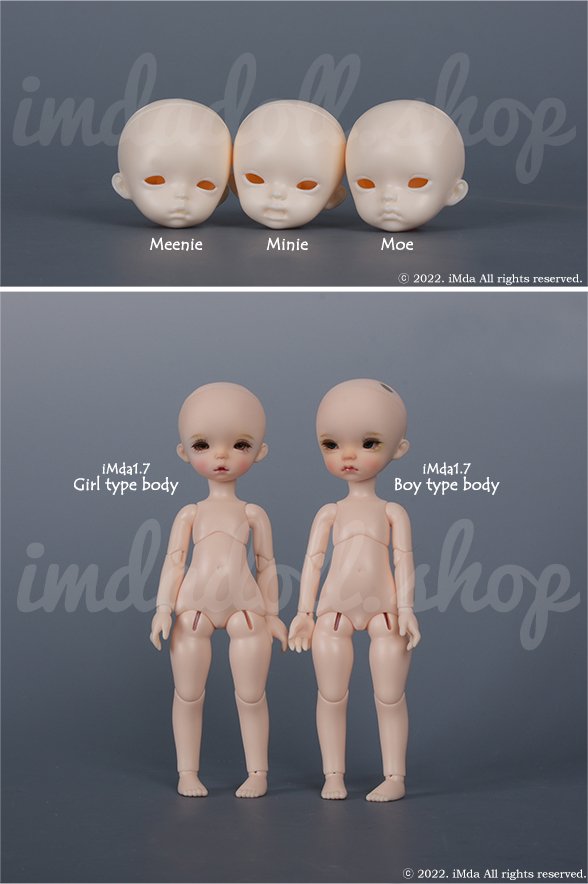 30%OFF★【即納品】iMda1.7 Meenie ドール本体 - risubaco webshop