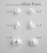 ںƼʡ Hair PartsNo.1-6_GEPPETO FRIENDS