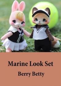 6/13 21:00~ڼʡ Berry Betty - Marine Look Set