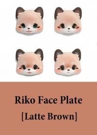 6/13 21:00~ڼʡ Rico Latte Brown Face plate 濫꡿OPˤʤۤʤ