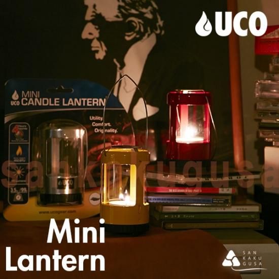 UCO《ユーコ》ミニランタン（新パッケージ）＋予備キャンドル3個