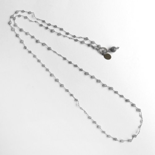 mikia / AIYANA labradorite long necklace