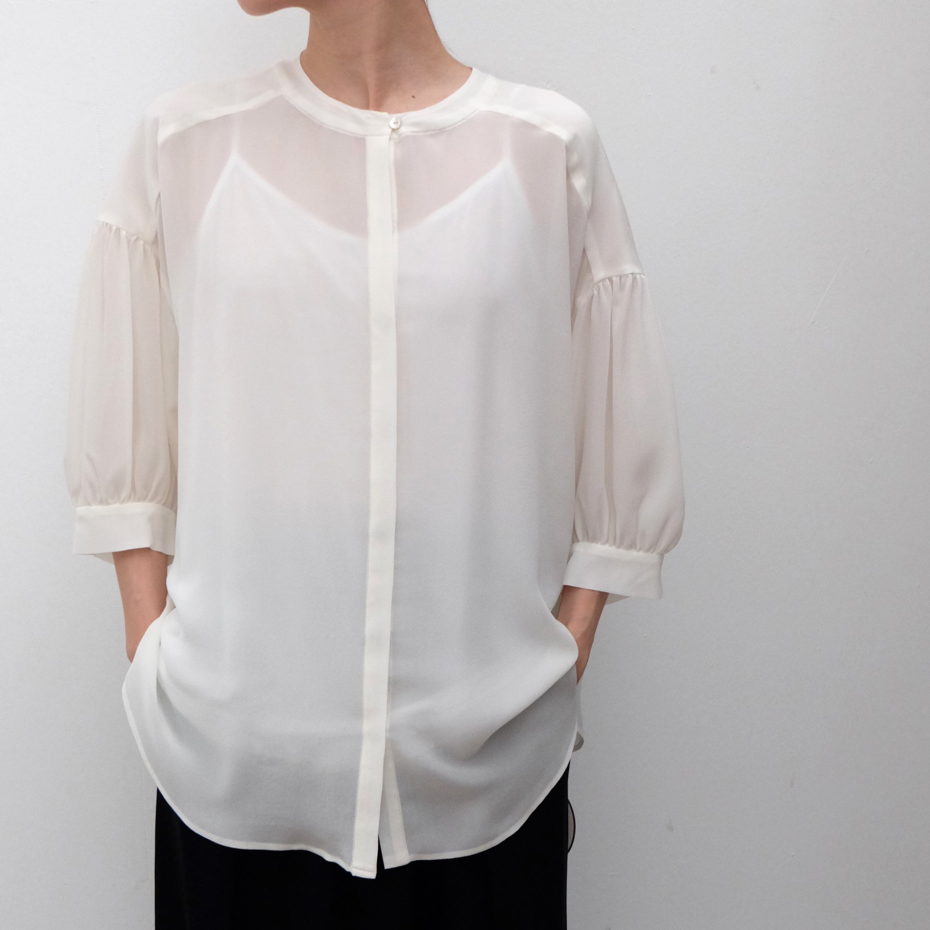 humoresque / yoke blouse 【JS2204】 - くるみの木