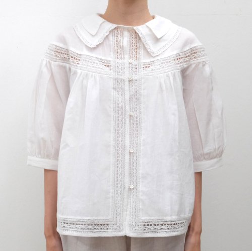 KHADI & CO / VENUS A.Plain Cotton Shirt D012191TS256