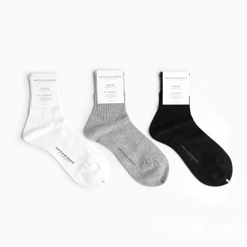 ARTS & SCIENCE / Tennis socks 【0221AS046K022】<img class='new_mark_img2' src='https://img.shop-pro.jp/img/new/icons6.gif' style='border:none;display:inline;margin:0px;padding:0px;width:auto;' />