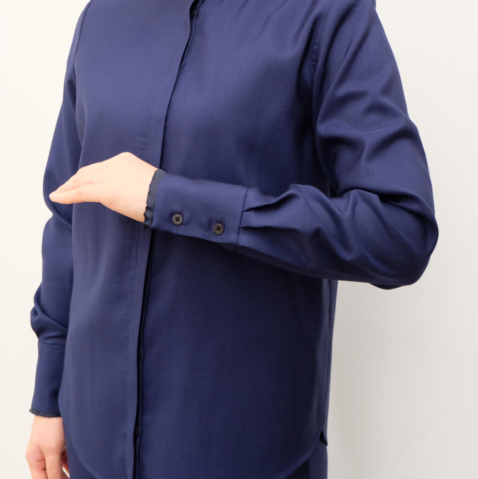 humoresque / high frill shirt 【KA2201a】 - くるみの木