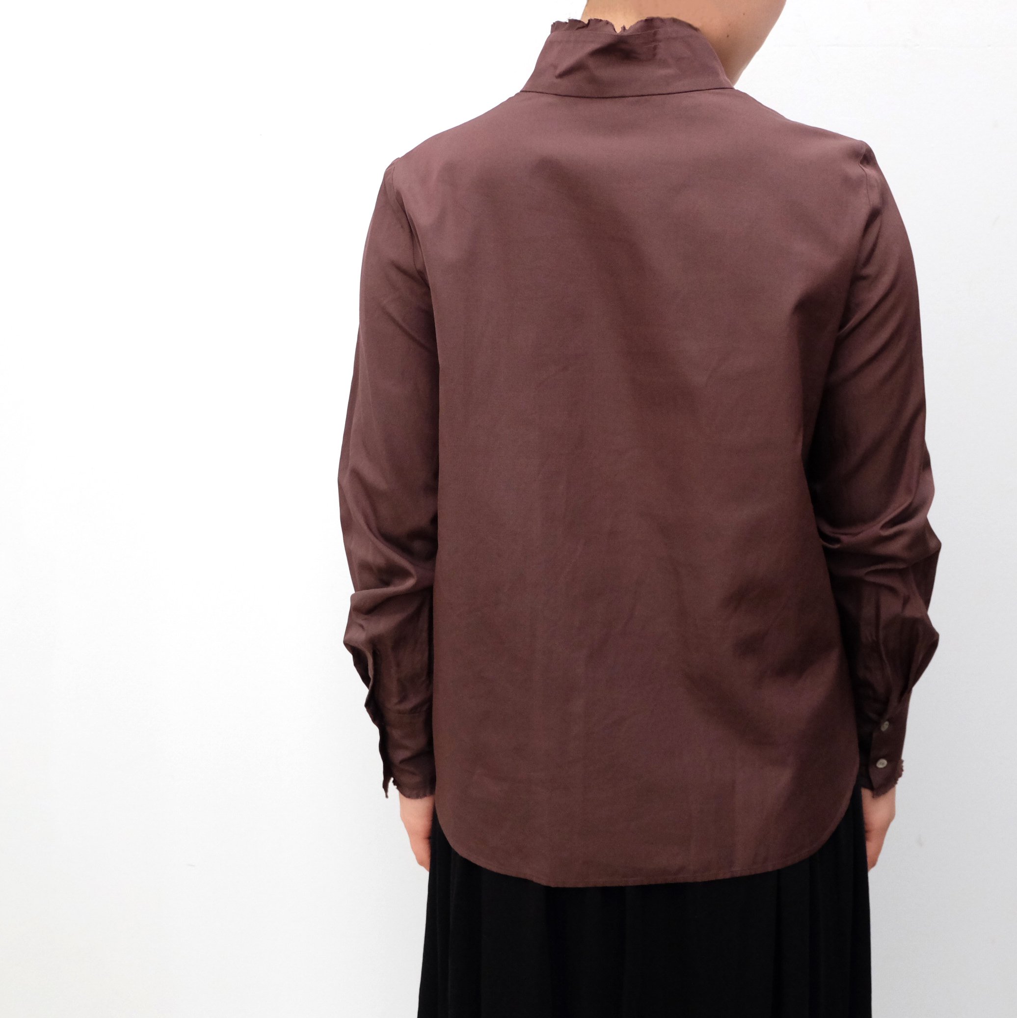 humoresque / high frill shirt 【KA2201c】 - くるみの木