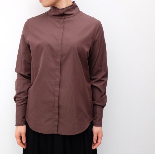 humoresque / high frill shirt 【KA2201a】 - くるみの木