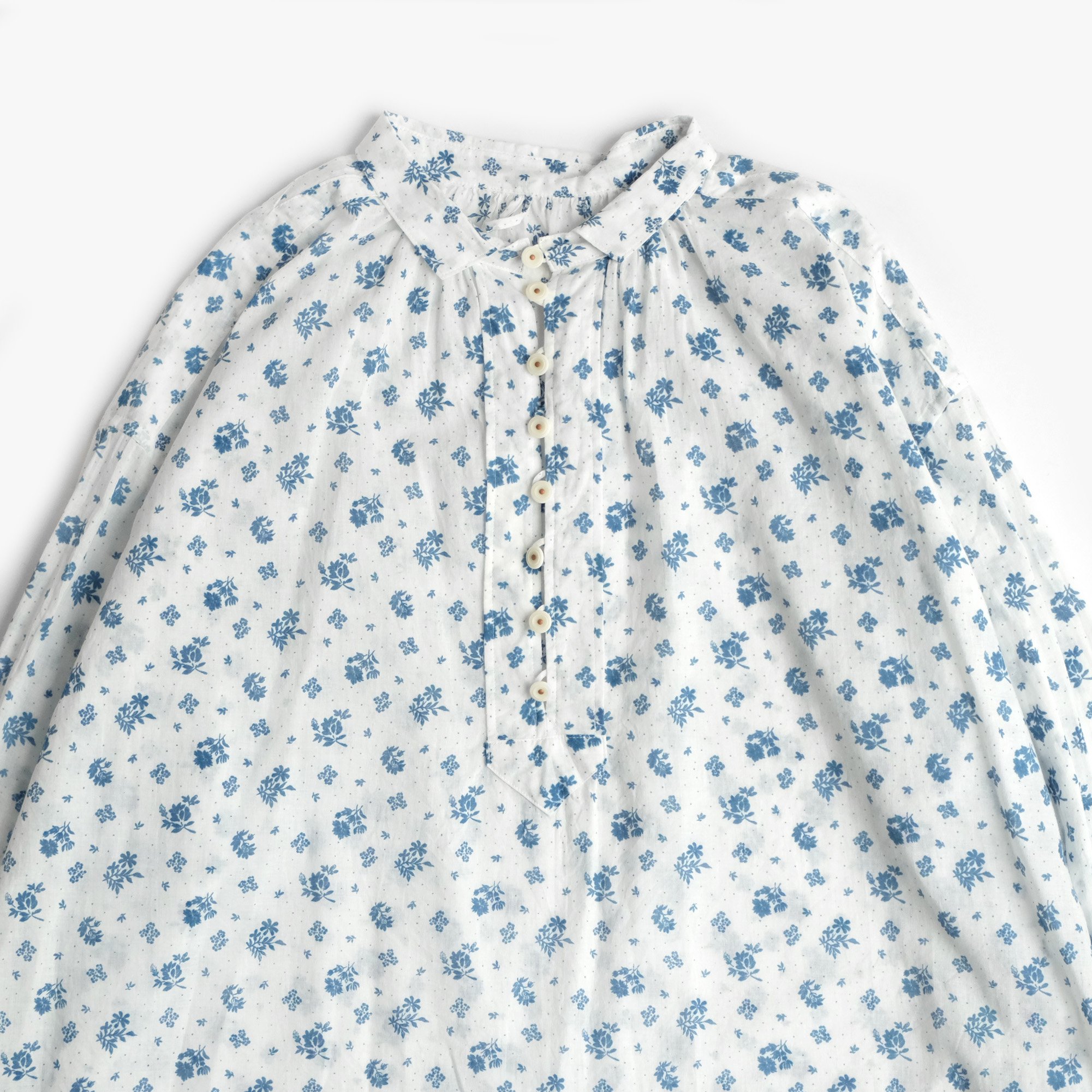 美品】A\u0026S / Mini Collar Gather Shirt - agedor.ma