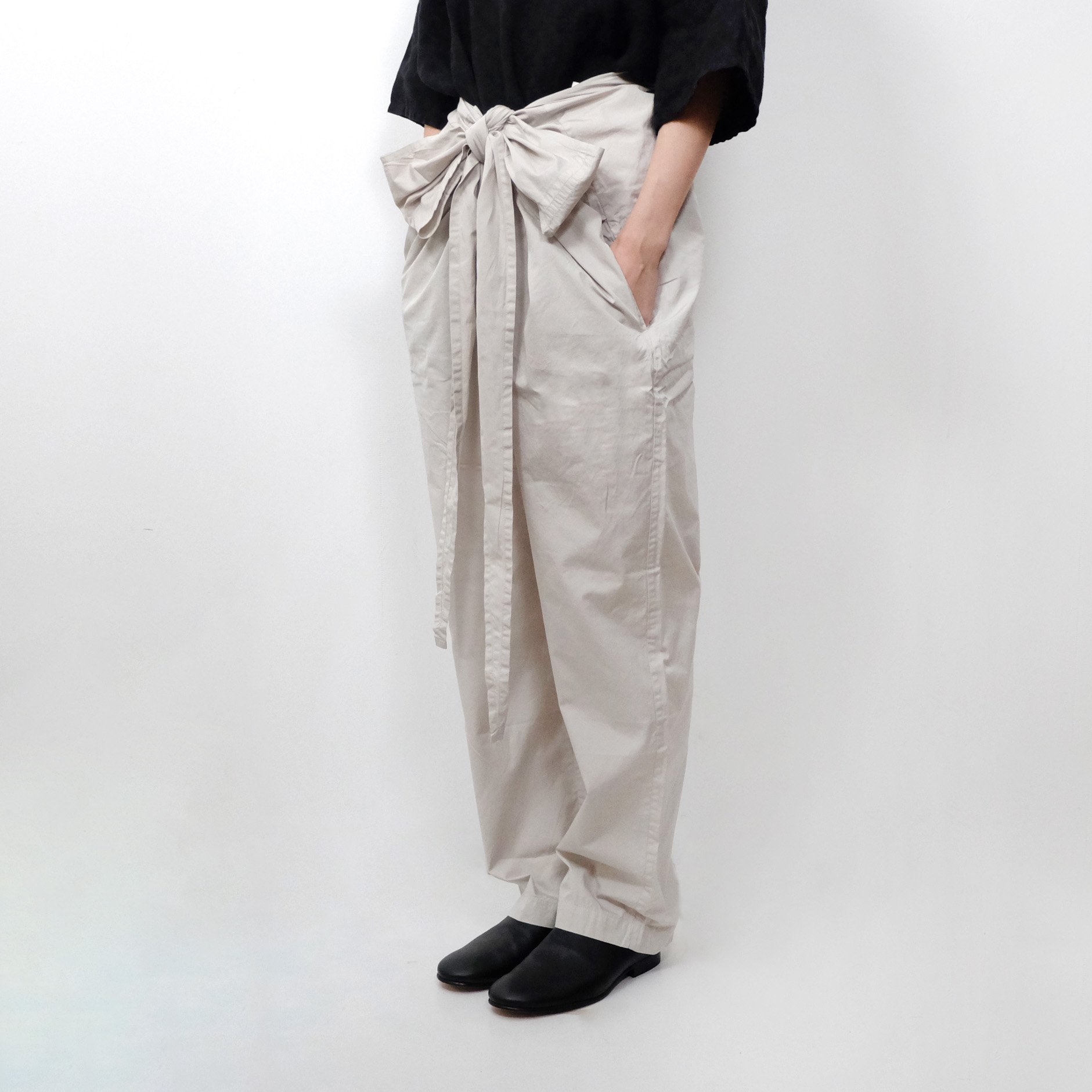 COSMIC WONDER / Suvin cotton wrapped pants【17CW11114】 - くるみの木