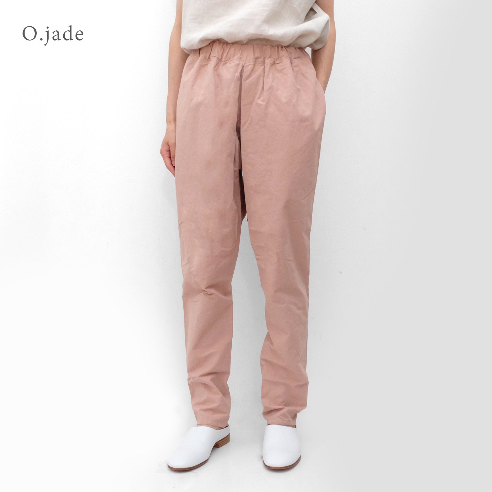 COSMIC WONDER / Cotton linen classic broadcloth tattuke pants【18CW11113】 -  くるみの木