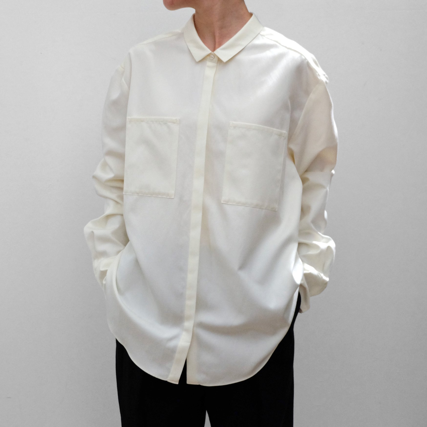 humoresque / basic shirt【LA2204】 - くるみの木