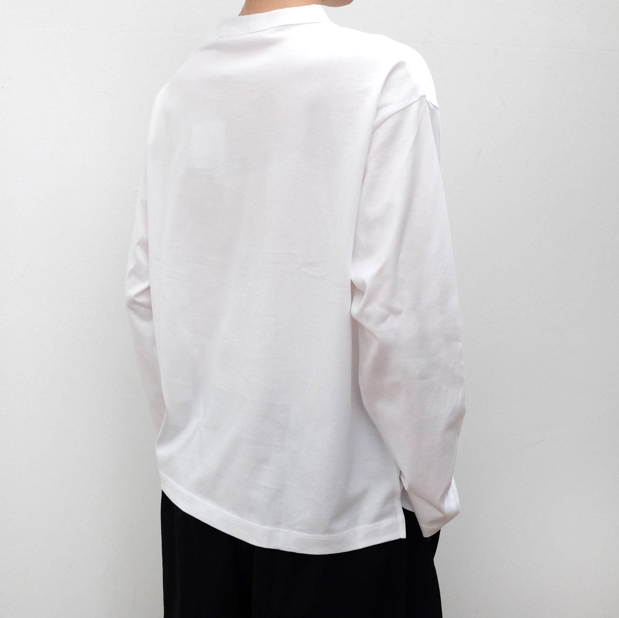 handvaerk / 60/2 BOTTLE NECK L/S T-SHIRT【6116】 - くるみの木