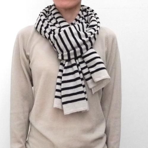 eleven2nd / Border Stole 【e2W-1057】