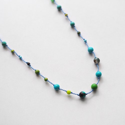 mikia / long necklace turquoise