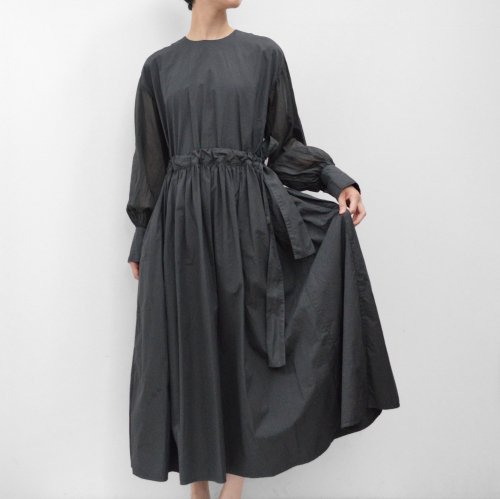 COSMIC WONDER / Suvin cotton broadcloth farmer dress 【20CW17311】