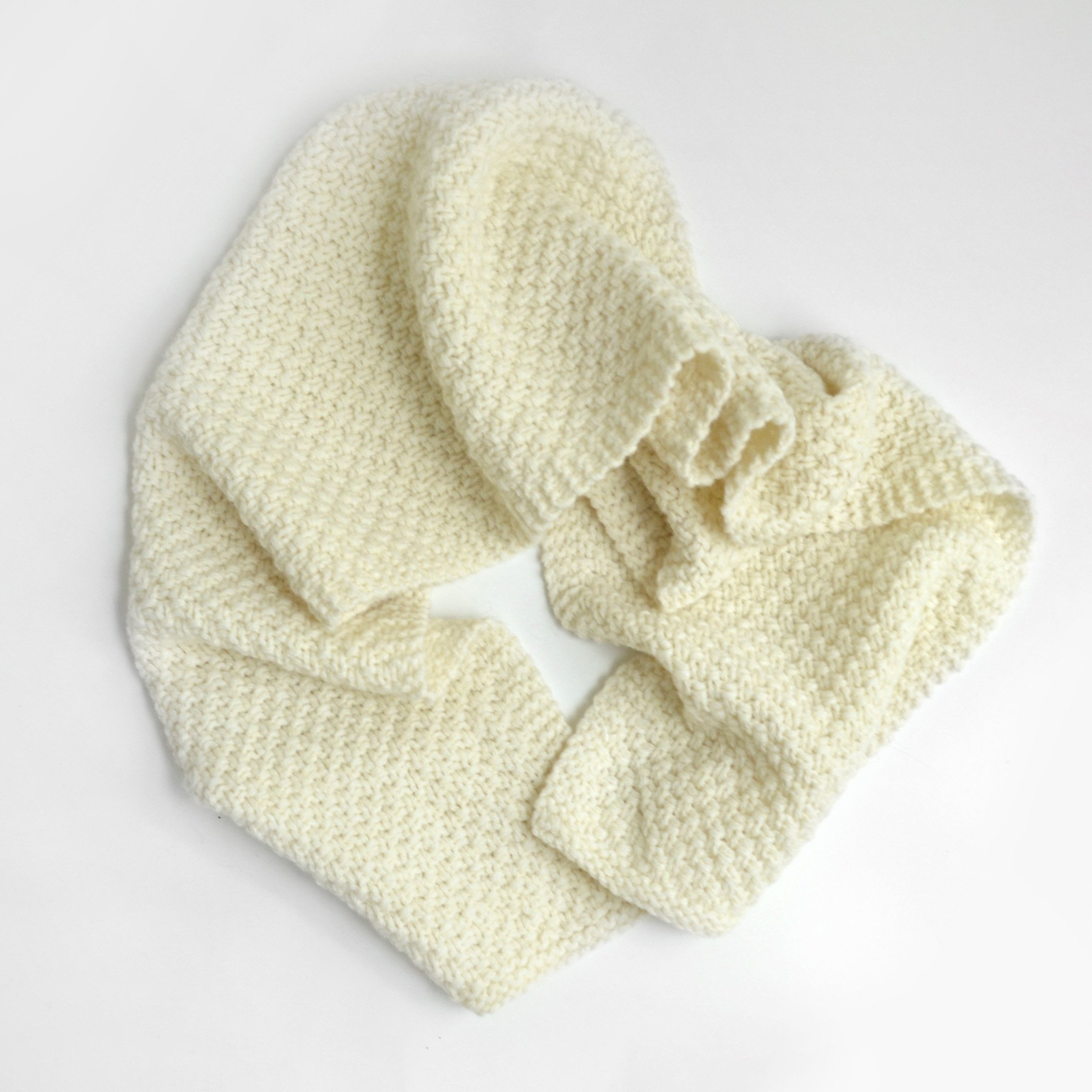 eleven2nd / Moss Stitch Scarf 【e2H-0196】 - くるみの木