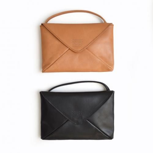 COSMIC WONDER / N-tanned leather samll envelope purse【21CW83115】