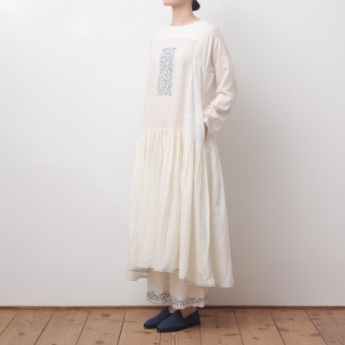 CALICO / maku GS2515 ZINA-118 Cotton & Silk Handwoven Dress 