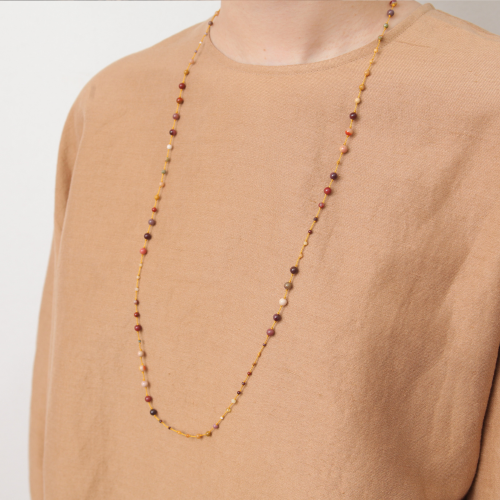 mikia / AIYANA long necklace mookaite