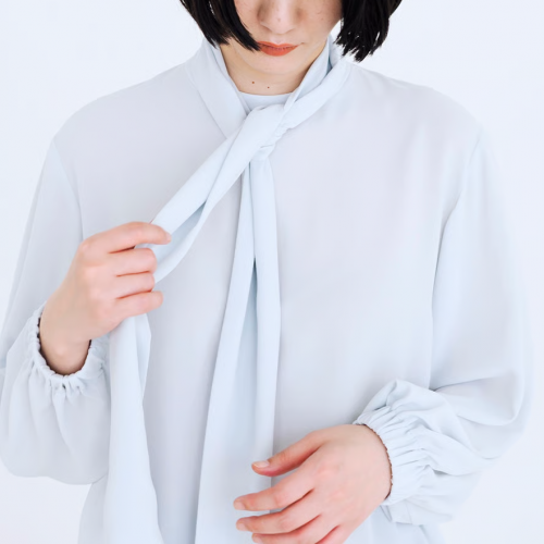 fruits of life / スカーフブラウス【25AW249】