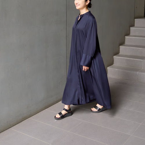 fruits of life / バンドカラーワンピース【25AW269】