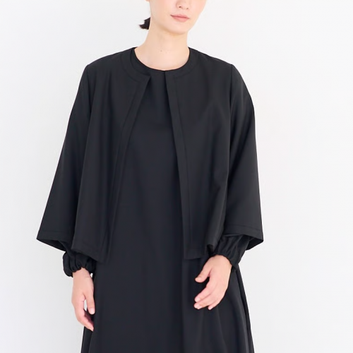 fruits of life / ウールノーカラージャケット【25AW265】 ※受注制