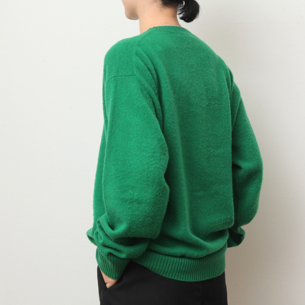 ANSPINNEN / Super Fine Lambswool ブラッシュドセーター【ANS-UK0057