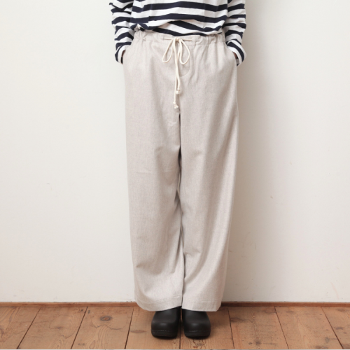 eleven2nd / Wool Flannel Wide Pants 【e2F-1029】