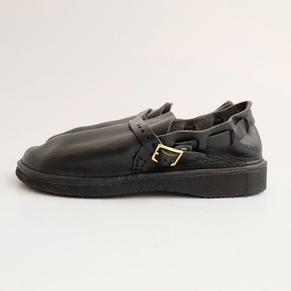美品❗黒革 AURORAshoes 24.5㎝