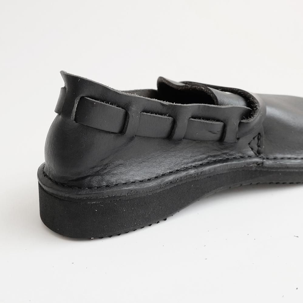 美品❗黒革 AURORAshoes 24.5㎝