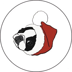 クリスマスシール（5枚入り） - candy☆dog