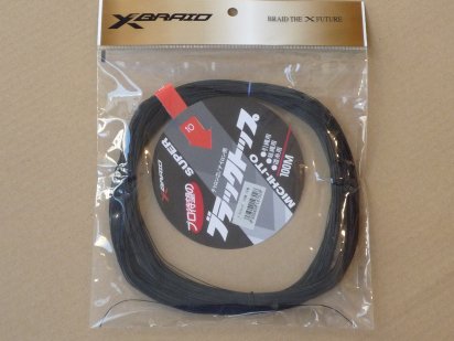 XBRAID ブラックトップ　10号 × 100Ｍ巻　黒色（強度 約14kgf.） - 舞台雑貨ＳＫＹ