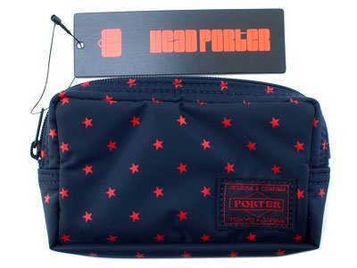 HEAD PORTER MASTER NAVY 'STELLAR CASE(S)'ケース STAR