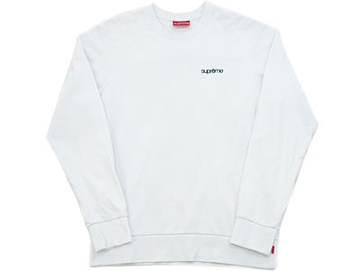 Supreme 'Quilted Panel Crewneck'スウェット クルーネック