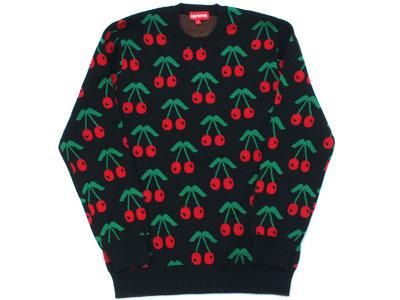 Supreme cherry outlet sweater