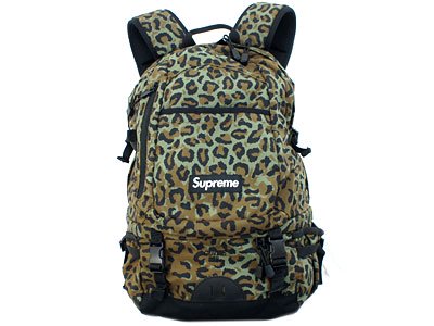 Supreme 'Backpack'バックパック リュック レオパード Leopard GUIDE 