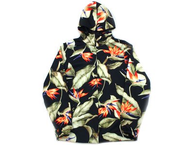 APPLEBUM 'FLOWER ZIP UP PARKA'ジップアップパーカー フラワー L