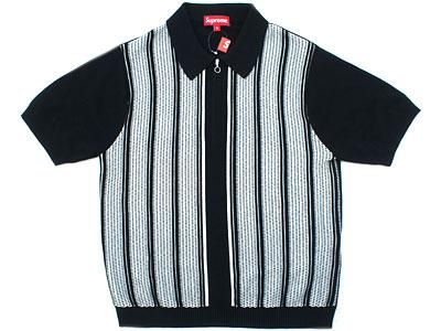 Supreme 'Half Zip Polo'ニットポロシャツ Knit ジップ S シュプリーム