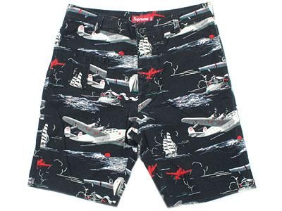 Supreme 'Plane Short'ショーツ 飛行機 Field ショートパンツ 34 柄