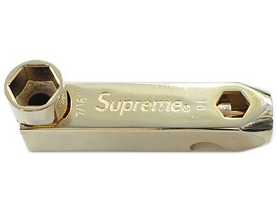 supreme skatekey シュプリームスケート工具 ゴールド - スケートボード