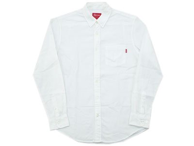 Supreme 'Lightweight Oxford L/S Shirt'オックスフォードシャツ S ライトウェイト シュプリーム -  ブランド古着の買取販売フォーサイト オンラインストア