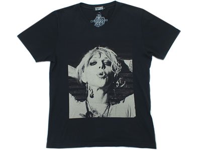 HYSTERIC GLAMOUR 'COURTNEY LOVE'Vネック Tシャツ S コートニーラブ