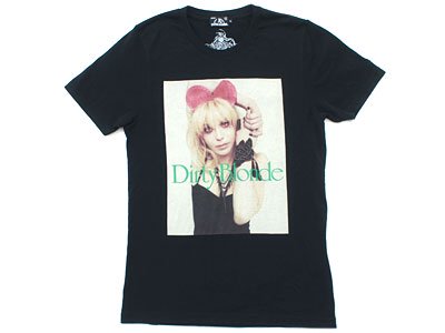 HYSTERIC GLAMOUR 'COURTNEY LOVE'Tシャツ S コートニーラブ DIRTY BLONDEヒステリックグラマー  0263CT01 - ブランド古着の買取販売フォーサイト オンラインストア