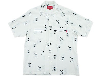 Supreme 'Betty Boop Shirt'レーヨンシャツ ベティブープ 半袖 S