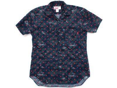 Supreme×COMME des GARCONS SHIRT 'Loop Collar Shirt'半袖 シャツ