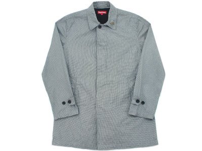 Supreme 'Houndstooth Trench Coat'トレンチコート 千鳥格子 L